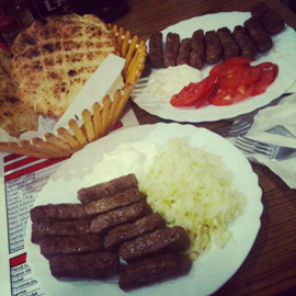 Piatto cevapcici